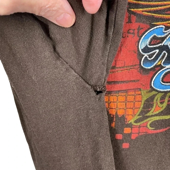 Walt Disney World Aerosmith Brown Two sided size Large - Picture 5 of 7